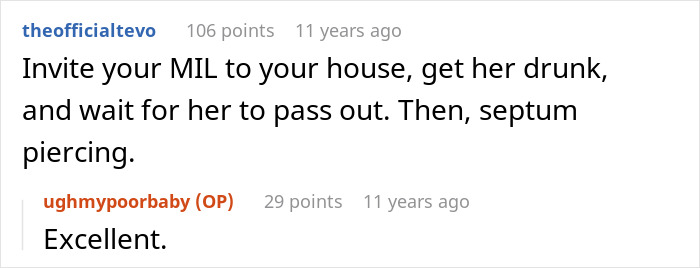Woman Refuses To Let MIL Babysit Anymore After She Pierced Newborn’s Ears Without Approval Woman Refuses To Let MIL Babysit Anymore After She Pierced Newborn’s Ears Without Approval