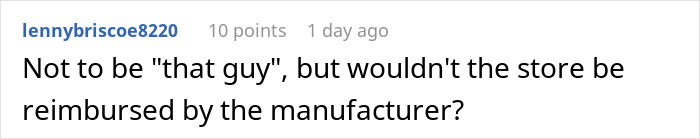 Cashier Regrets Not Refunding Item At 70% Off After Customer Maliciously Complies