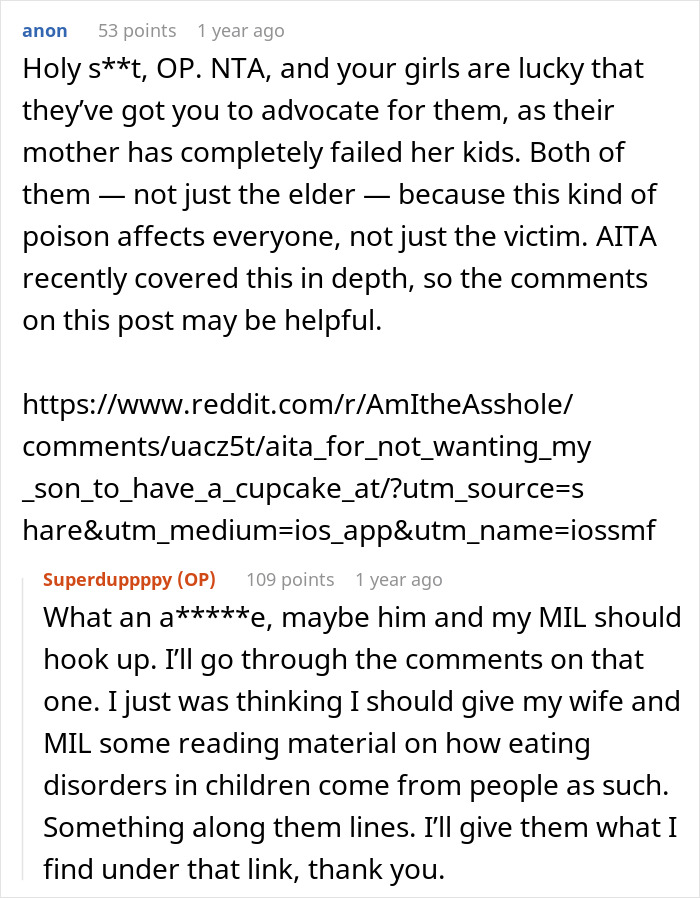 Grandmother Body-Shames 10 Y.O. Girl, Stepdad Takes A Stand For Her And Tells Off MIL