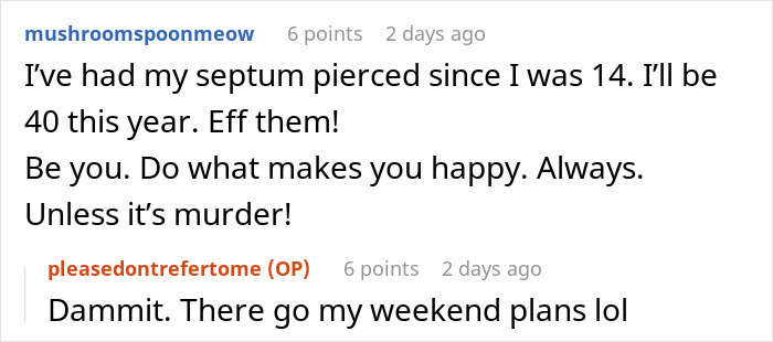 Entitled Aunt Disgusted By Teen&rsquo;s Nose Piercing Demands They Take It Out, They Clap Back Instead