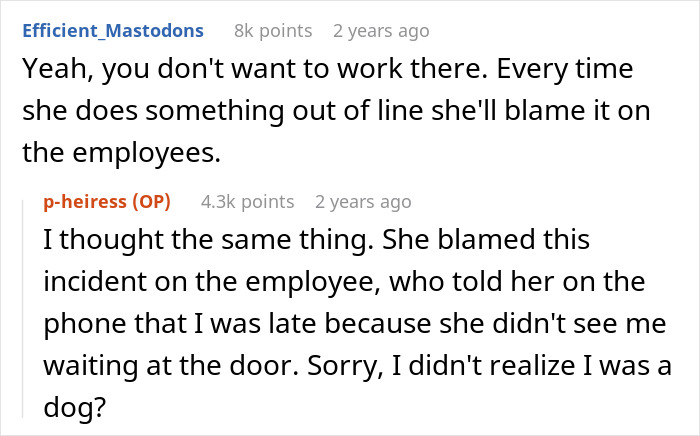Interviewer Gets In Trouble With Corporate After Trying To Blame Her Lateness On Job Interviewee