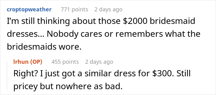 Woman Hits Peak Bridezilla After Demanding Bridesmaids Pay $5,000 In Cancellation Fees