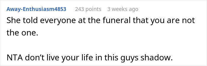 &ldquo;[Am I The Jerk] For Wanting To Break Up With My GF After Her Ex&rsquo;s Funeral&rdquo;