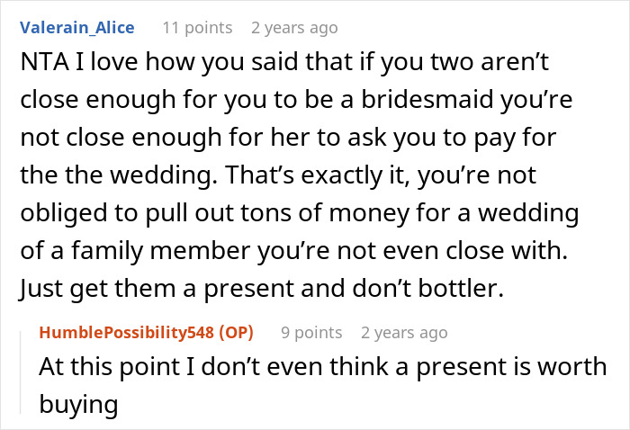 &ldquo;It&rsquo;s My Hard-Earned Money&rdquo;: Family Expects Woman To Pay For Cousin&rsquo;s Wedding, She Refuses