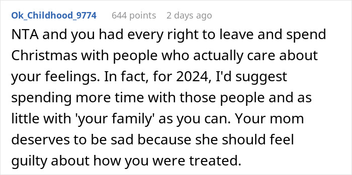 Woman Doesn't Get A Single Real Present From Family, Goes No-Contact, Asks If She Overreacted