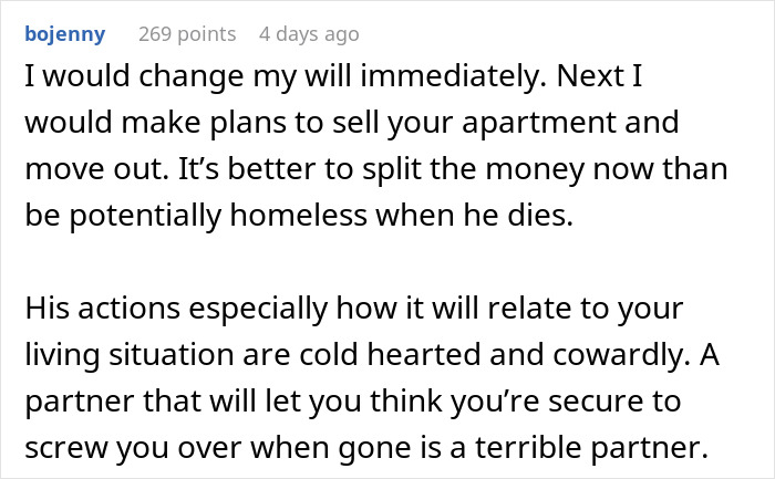 Woman At Breaking Point After Finding Partner&rsquo;s New Will: &ldquo;My Heart Is Broken&rdquo;