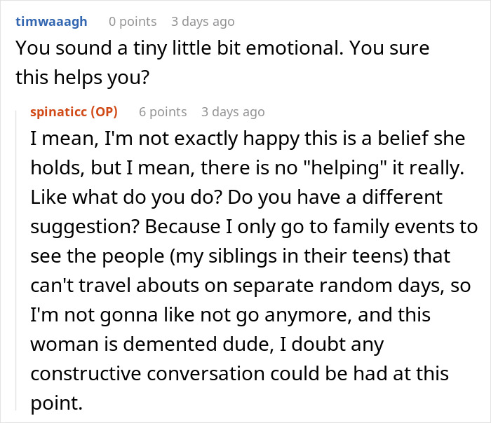 Aunt Convinces Everyone Her Niece Is Crushing On Her, Regrets It When She Retaliates