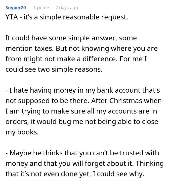 &ldquo;His Anger Was Out Of Line&rdquo;: Dad Wants Daughter To Deposit Christmas Check, Loses It As She Doesn&rsquo;t