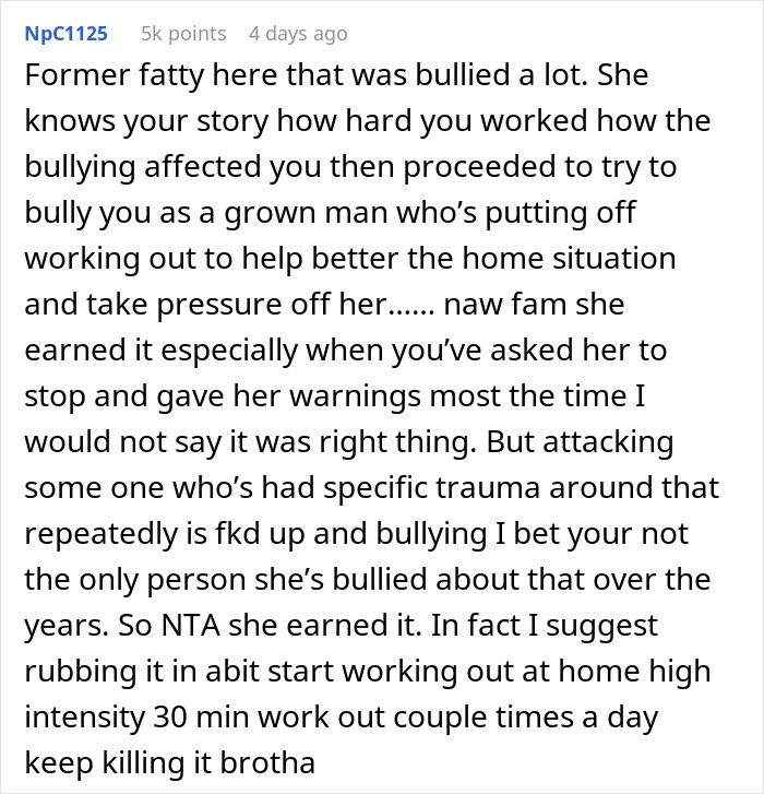 Husband Tells Wife To Stop Body-Shaming Him Or He Will Do The Same To Her, She's Left In Tears