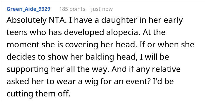 Teen Is Shocked At Sister&rsquo;s Audacity For Asking Her To Wear A Wig At Her Wedding