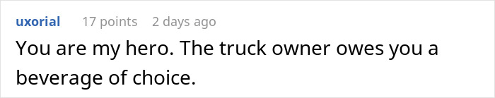&ldquo;I Never Said It Was My Truck&rdquo;: Karen Starts Bullying The Wrong Person, He Plays Along