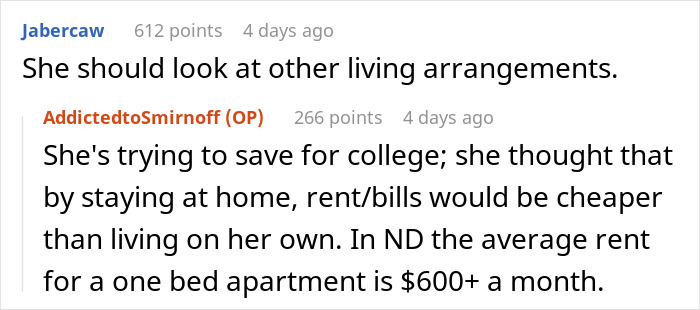 Woman Turns To BFF For Help After Entitled Stepdad Forces Her To Pay $750 As Punishment