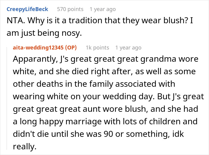 Bride Conflicted After Family Glare Daggers At Her: “AITA For Wearing White To My Wedding? Bride Conflicted After Family Glare Daggers At Her: “AITA For Wearing White To My Wedding?