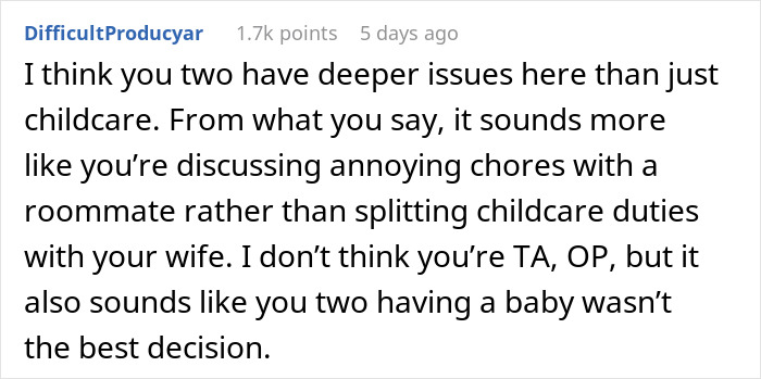 Man Tells Wife Not To Complain About Her Stay-At-Home Mom Responsibilities As She Wanted That