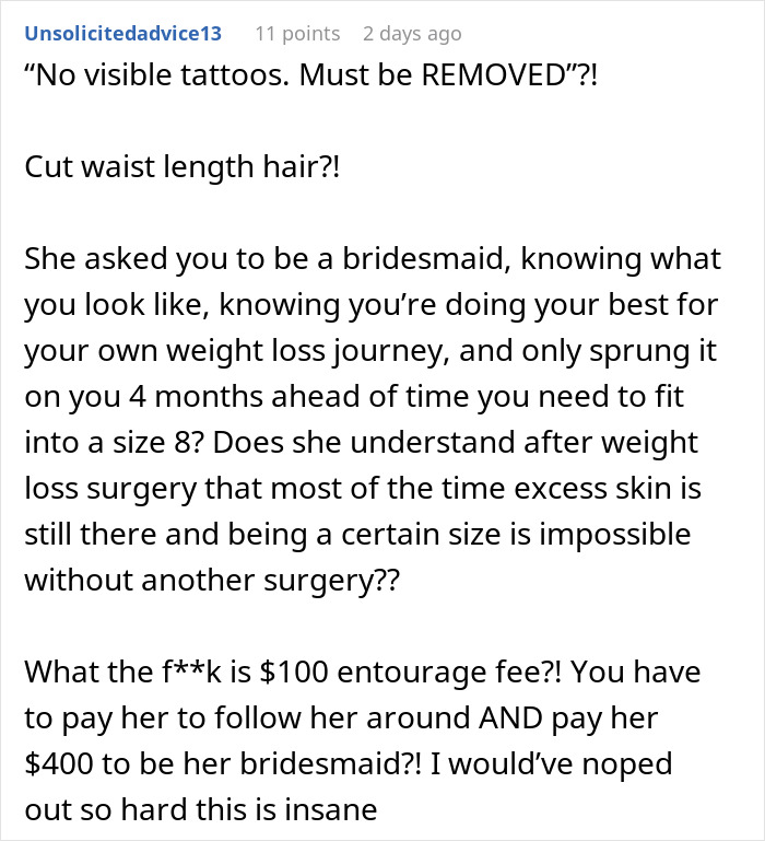 Bride&rsquo;s Out-Of-Touch List Of Requirements For Her Wedding Makes People Start Cancelling