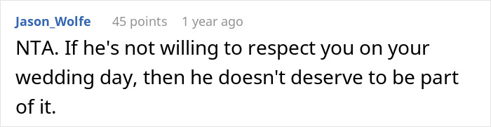 Uncle Refuses To Dress Up Because Of His Profession, Woman Denies Him An Invitation To Her Wedding