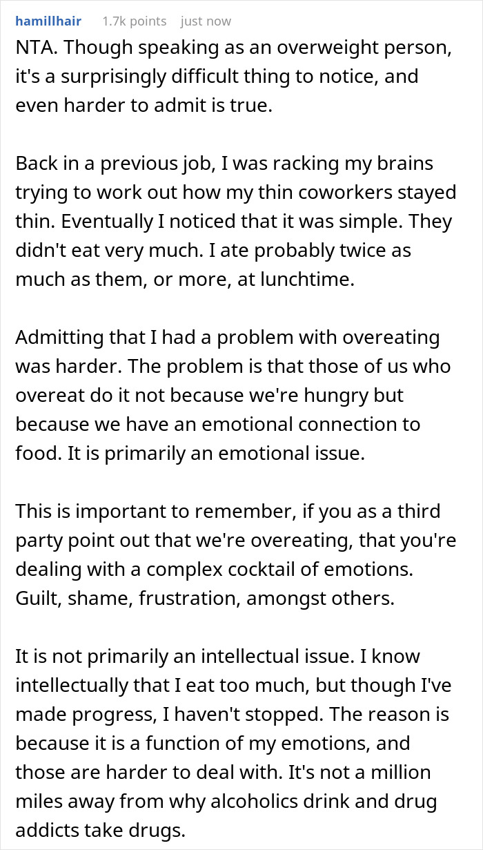 DIL Is Confused Why She&rsquo;s Gaining Weight, Woman Points Out That She Eats A Lot 