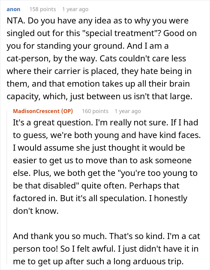 &ldquo;I Was So Absolutely Done&rdquo;: Woman Refuses To Be Moved From Her Seat By Entitled Passengers