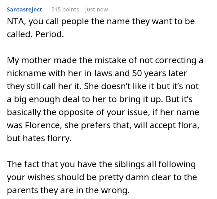 Woman Is Fed Up With Her Husband&rsquo;s Parents Calling Her A Made-Up Name, Starts To Ignore Them