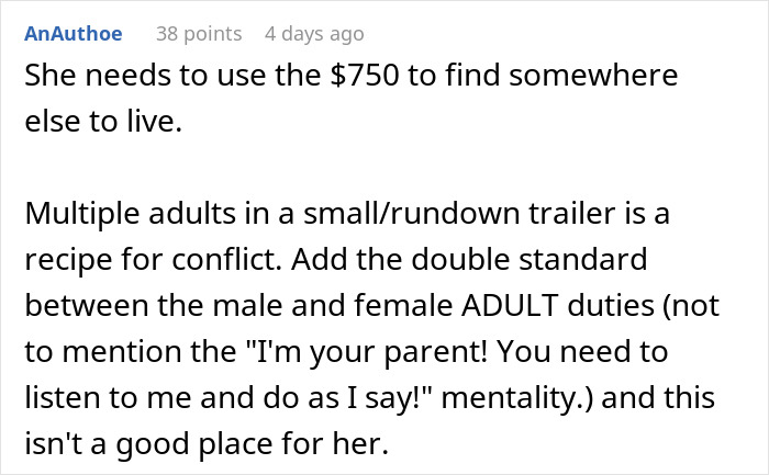 Woman Turns To BFF For Help After Entitled Stepdad Forces Her To Pay $750 As Punishment