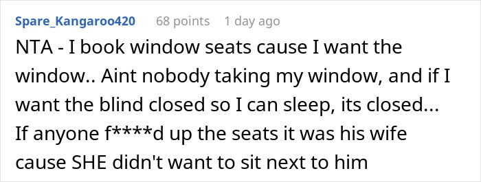 Woman Refuses To Switch Seats With A Man So He Can Sit With Family, Flight Attendant Intervenes