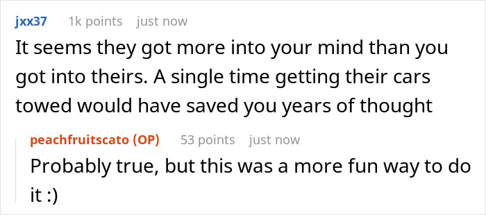 Woman Can&rsquo;t Stand Neighbors Blocking The Garages, Comes Up With Unique Ways To Make Them Stop