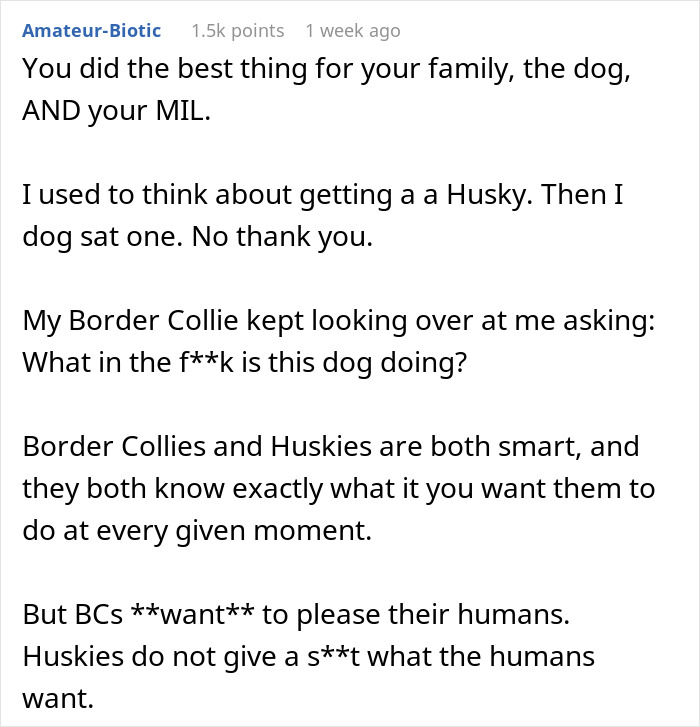“I Dropped My MIL’s Dog Off As A Stray At A Shelter, And I Don’t Feel Bad” “I Dropped My MIL’s Dog Off As A Stray At A Shelter, And I Don’t Feel Bad”