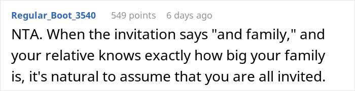 &ldquo;Am I A [Jerk] For Bringing 6 People With Me To My Niece&rsquo;s Wedding?&rdquo;