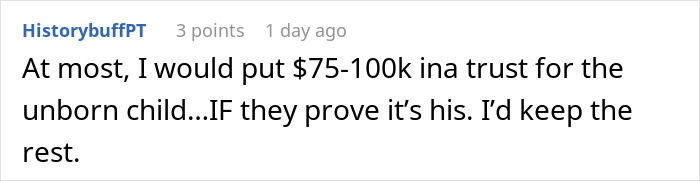 Woman Gets A $700k Inheritance And A Letter From Her Ex, His Pregnant Wife Demands The Money