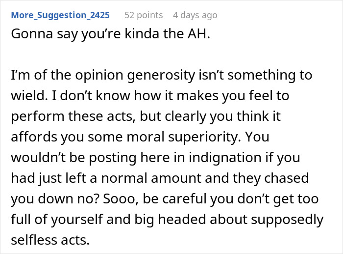 “Am I The Jerk For Changing Our Server’s Tip From $154 To $4?” “Am I The Jerk For Changing Our Server’s Tip From $154 To $4?”