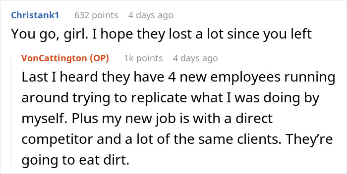 Person Earns Company Millions So They Ask For A $20k Raise, Quits Because Of Boss’ Dramatic Reaction Person Earns Company Millions So They Ask For A $20k Raise, Quits Because Of Boss’ Dramatic Reaction