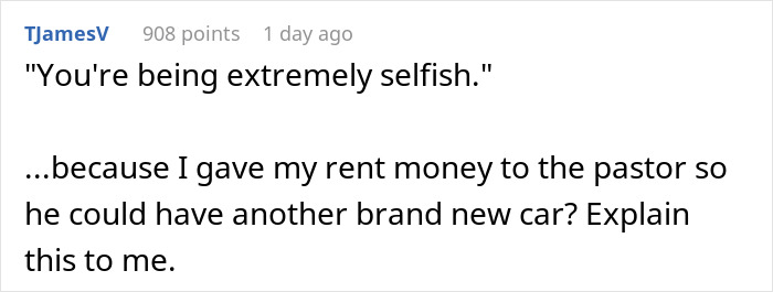 Broke College Student Gets Coerced To Give $300 Towards Pastor's Gift, Makes The Church Regret It
