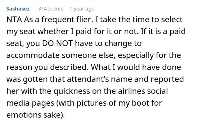 &ldquo;I Was So Absolutely Done&rdquo;: Woman Refuses To Be Moved From Her Seat By Entitled Passengers