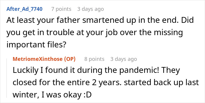 Teen Gets Petty Revenge On Dad By Constantly Moving Things A Meter Away From Where He Put Them