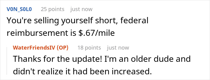 Employee Expected To Give Colleague Regular 40-Mile Rides To Work For Free, Flatly Refuses