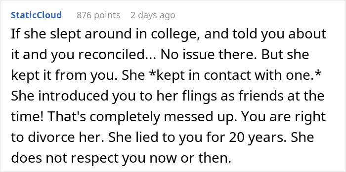 Dinner Gets Awkward After Wife&rsquo;s Secret Comes Out In The Open, Man Ends 20-Year Marriage