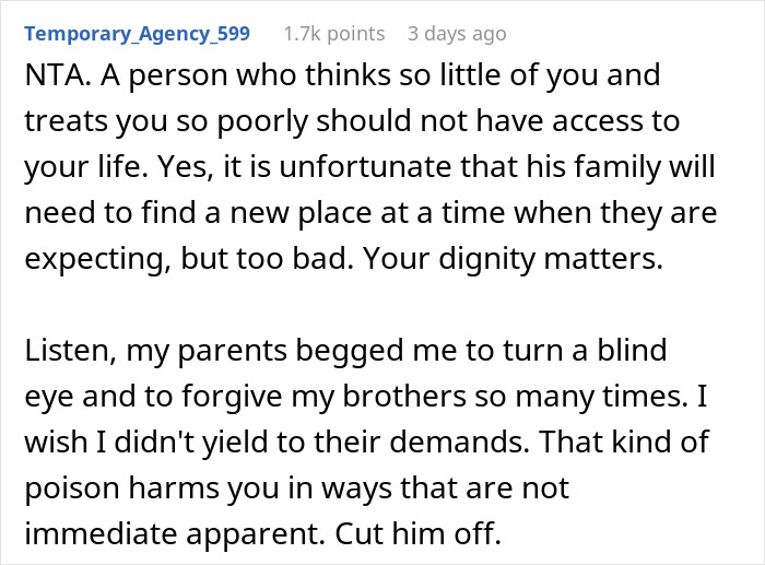 Brother And His Wife Bring Up Woman&rsquo;s Former Stripper Life, She Evicts Them