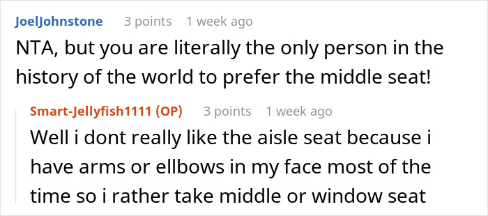 Plane Passenger Finds Her Seat Occupied By Mom With A Kid After Coming Back From The Bathroom