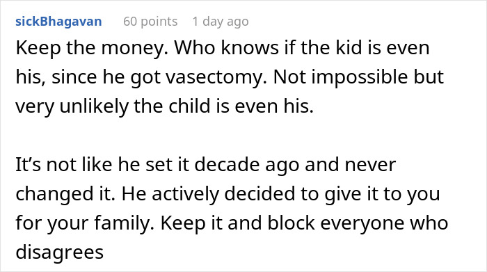 Woman Gets A $700k Inheritance And A Letter From Her Ex, His Pregnant Wife Demands The Money