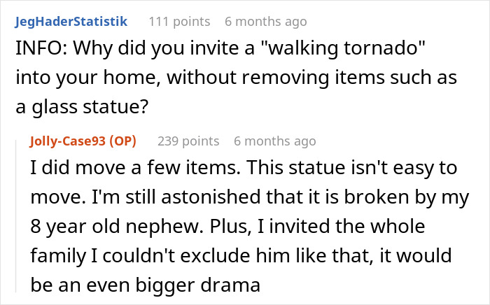 Dad Is Furious His Sister Is Asking Him For $4k In Damages After Nephew Wreaks Havoc