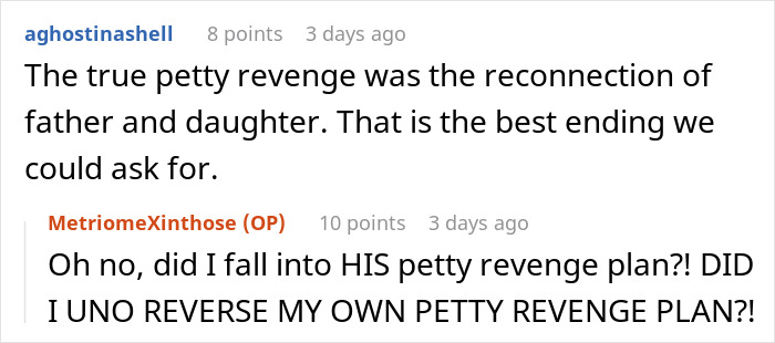 Teen Gets Petty Revenge On Dad By Constantly Moving Things A Meter Away From Where He Put Them