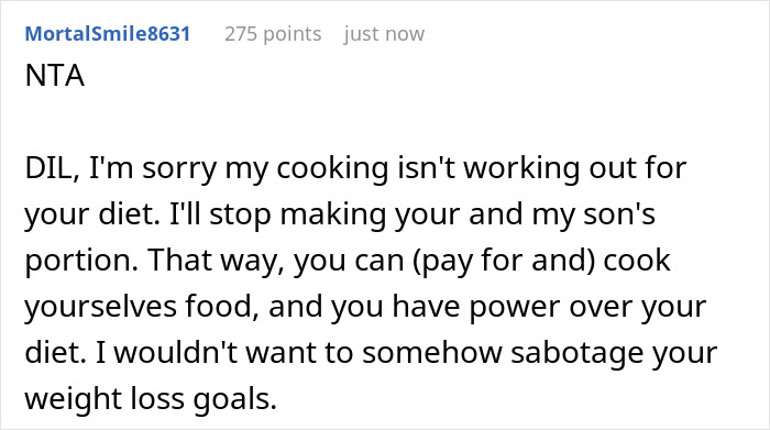 DIL Is Confused Why She&rsquo;s Gaining Weight, Woman Points Out That She Eats A Lot 