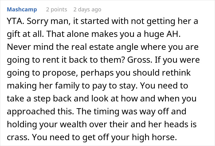 Woman Refuses To Sleep In Same Bed As BF After He Reveals Her Xmas Gift