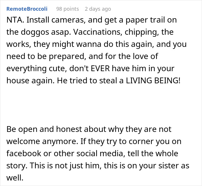 Woman Changes Her Mind About Giving A Puppy To Nephew When He Tries To Steal It, Asks If It&rsquo;s Wrong