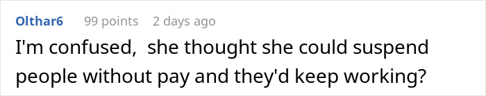 Employee Takes His Suspension Very Seriously, Watches Critical Project Crumble Employee Takes His Suspension Very Seriously, Watches Critical Project Crumble