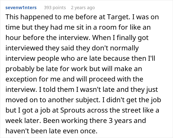 Interviewer Gets In Trouble With Corporate After Trying To Blame Her Lateness On Job Interviewee
