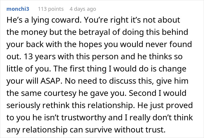 Woman At Breaking Point After Finding Partner&rsquo;s New Will: &ldquo;My Heart Is Broken&rdquo;