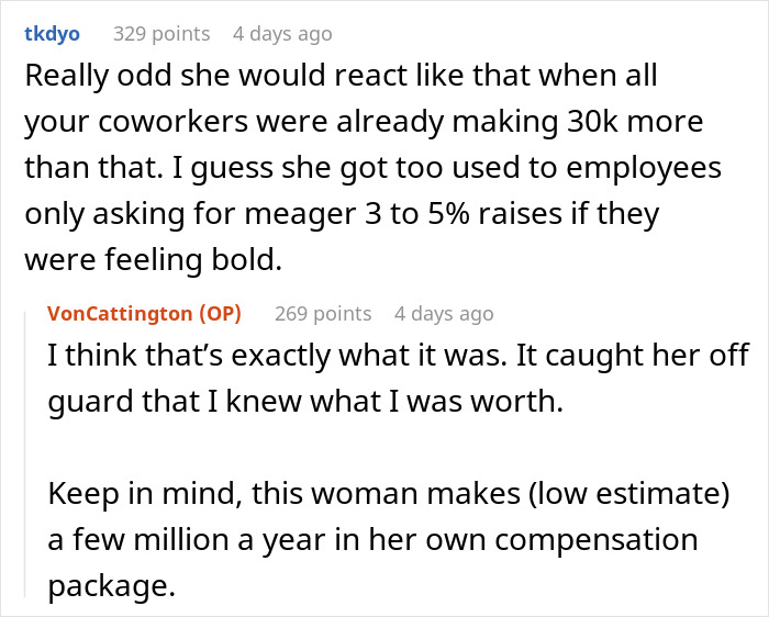 Person Earns Company Millions So They Ask For A $20k Raise, Quits Because Of Boss’ Dramatic Reaction Person Earns Company Millions So They Ask For A $20k Raise, Quits Because Of Boss’ Dramatic Reaction