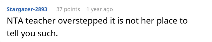 Teacher Tells Parents Their Financial Talk With Daughter Is Very Inappropriate