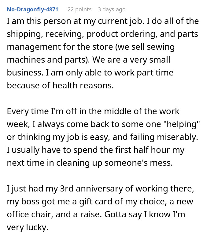 Employee Does No Prep Work To Prove To Their Entitled Coworker How Much Work They Actually Do